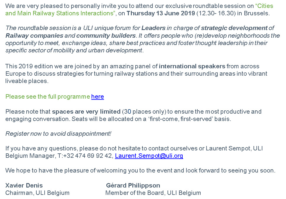 ULI Brussels